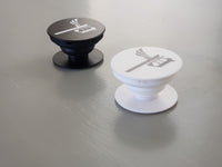 White Playtimezover PopSockets Grip
