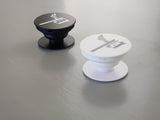 White Playtimezover PopSockets Grip