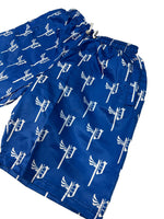 "P power shorts (BLUE)