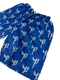 "P power shorts (BLUE)