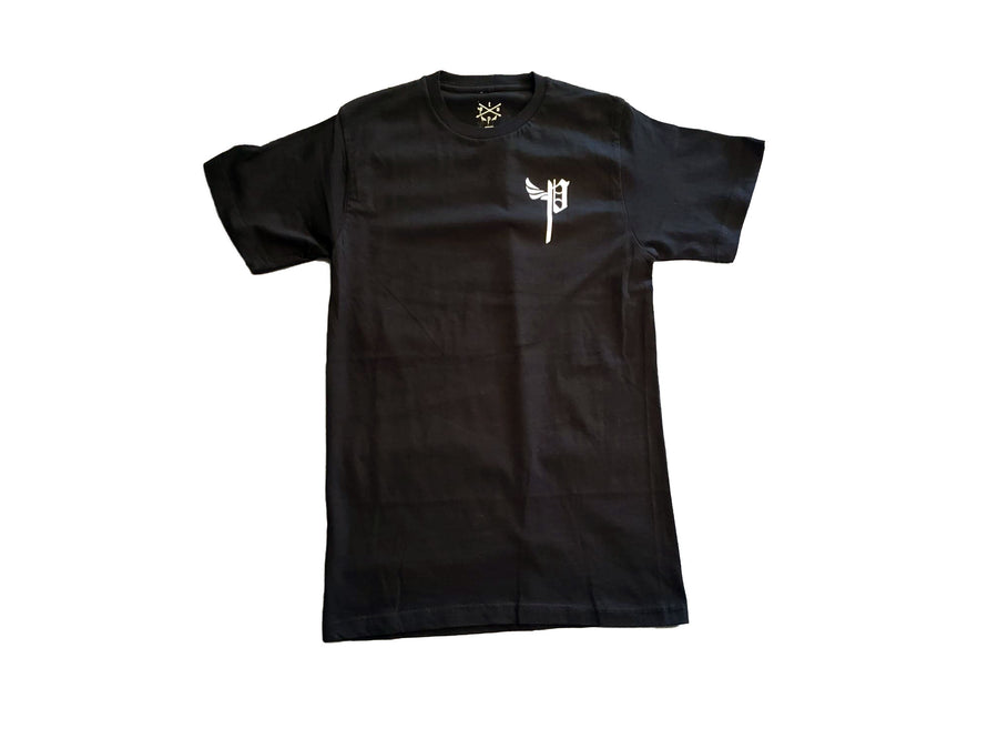 PlayTimezOver P Logo Tee - Black