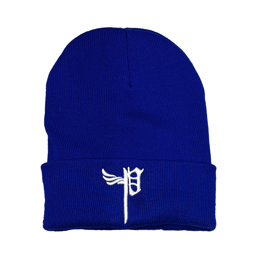 P Beanie Lo Blue