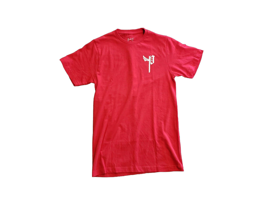 PlayTimezOver P Logo Tee - Red